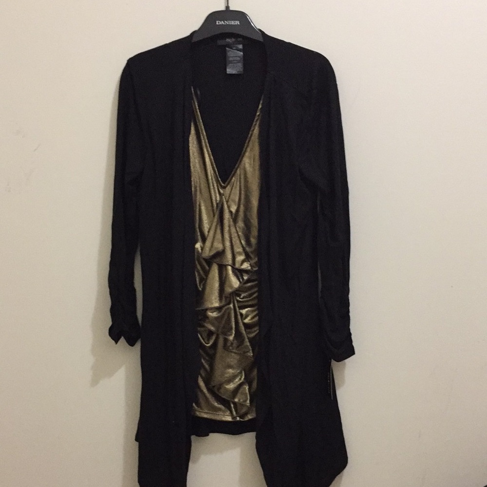 Style & co layered top (sz s)